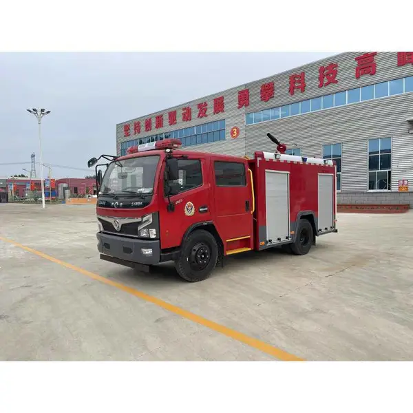 森林消防车 5吨消防灭火车 应对不同场景 覆盖面积广 射程远