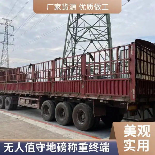佛山再生资源地磅 100吨自动计量汽车衡
