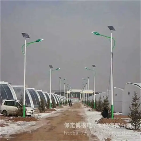 定制led路灯6米7米太阳能路灯 户外照明灯具防水路灯