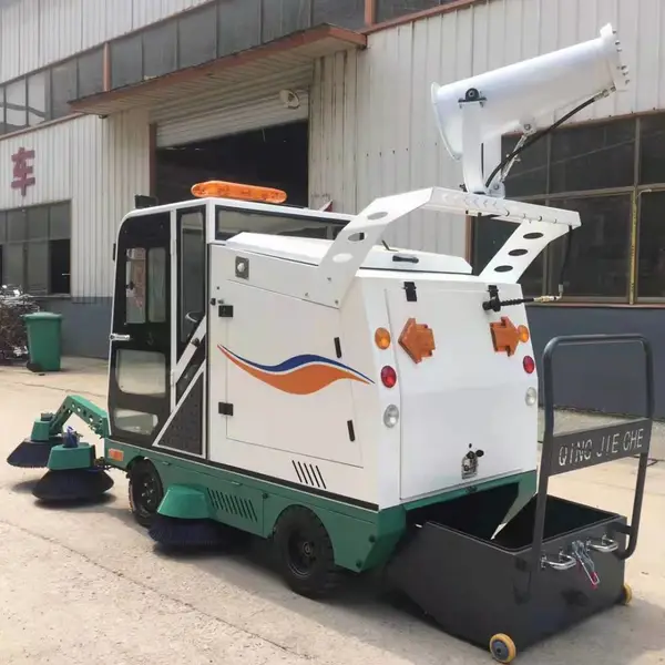 智能家居制造厂区道路保洁扫地机 三朋七刷驾驶式清扫车JC3000