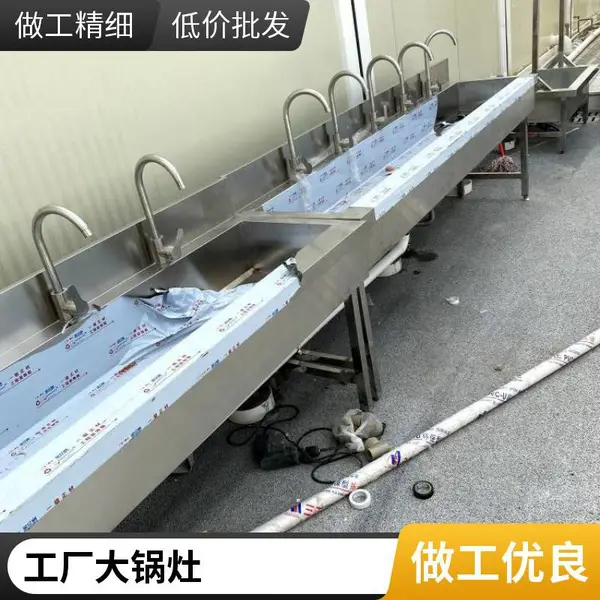 公司饭堂设计安装 湘菜店厨具设备 燃气大锅灶 安磁