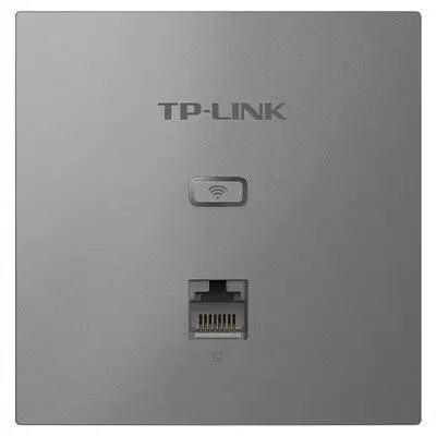 TP-LINK TL-AP1202GI-PoE 薄款深空银方  AC1200双频千兆无线面板式AP