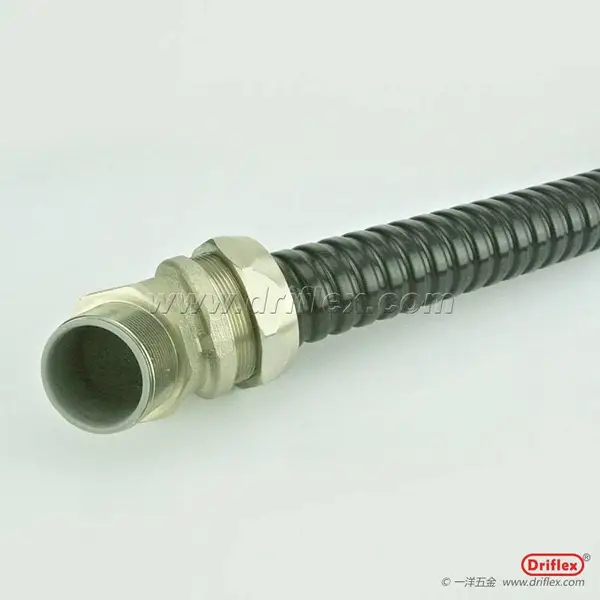 铜镀镍45度弯头外螺纹金属软管接头NPT1/2-NPT1-1/2