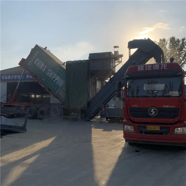 移动底盘式集装箱卸灰机 粉料卸车机 无尘拆箱机