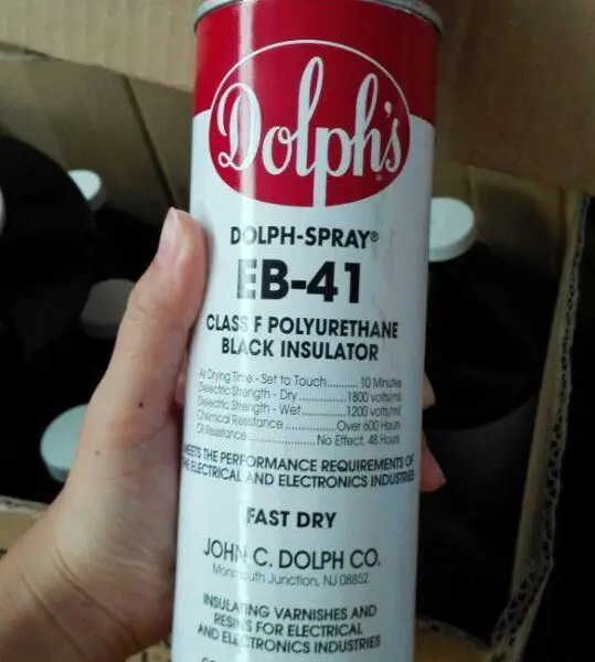 电抗器黑色绝缘漆JOHN C. DOLPH COMPANY SYNTHITE EB-41凡立水