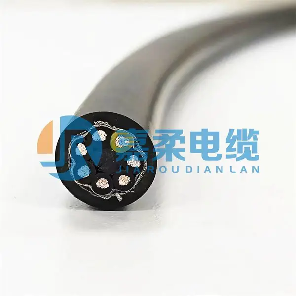 机械手用耐弯折机器人电缆 耐磨耐弯折 聚氨酯机器人电缆