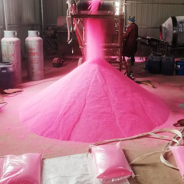 懿哲矿产供应环氧美缝剂用彩砂 多肉铺面用彩砂 沙画彩砂烧结砂