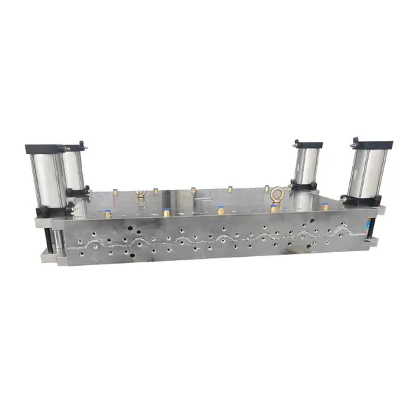 1220mmPVC ASA波浪瓦定型模 树脂瓦模头波浪瓦模具