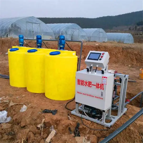 滴灌过滤器智能水肥机滴管施肥机全自动反冲洗叠片过滤器