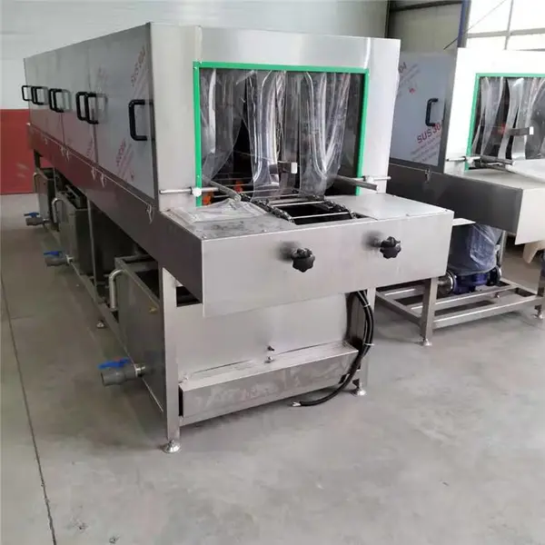 景翔牌 蛋糕托盘清洗机 双面塑料托盘清洗机 栈板清洗机