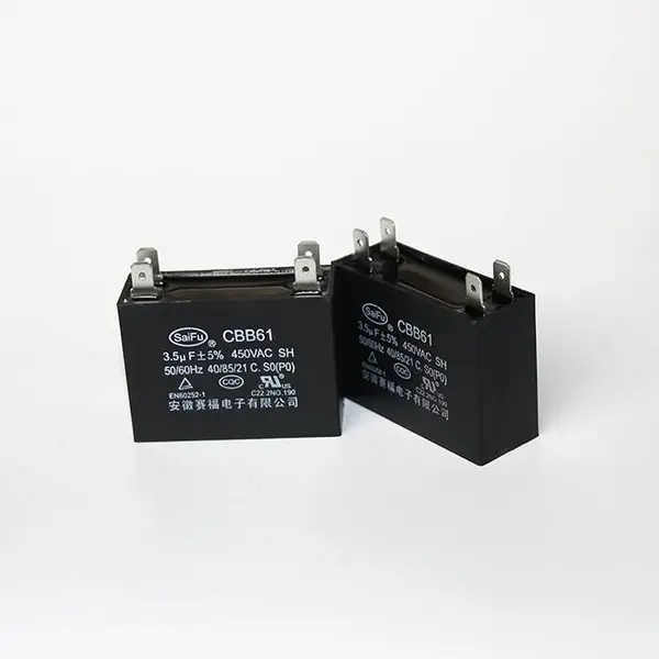 供应 赛福 CBB61 3.5UF 450VAC风冷式螺杆机启动薄膜电容