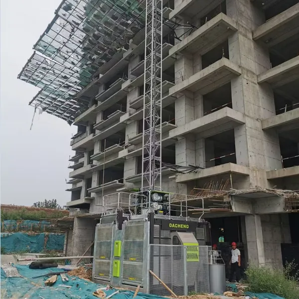 齿条传动式施工升降机 客货两个用升降电梯