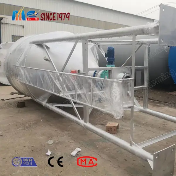 科明小型粉料储料仓 20方不锈钢粉料仓 密封性能好