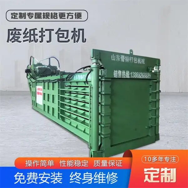 卧式废塑料打包机生产厂家-宁津蕾特规格齐全