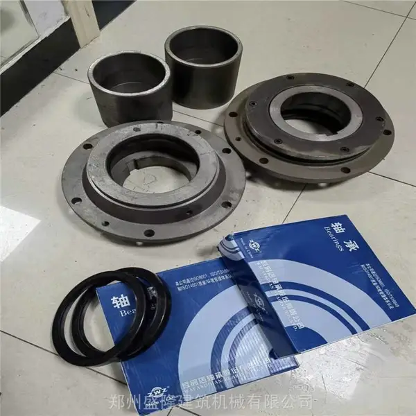 js1000混凝土搅拌机轴端密封 轴头漏浆维修配件 盛隆建机