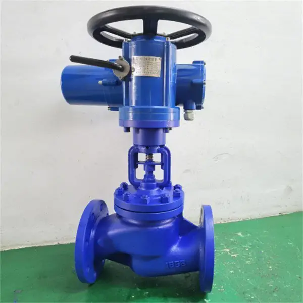 工奥流体 WJ941H德标电动波纹管截止阀 电动波纹管截止阀