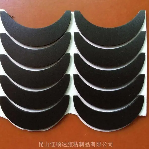 无锡PE海绵双面胶 橡塑CR泡棉带胶 CR泡棉防震垫