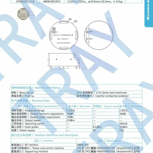双路功率放大器