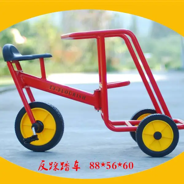 厂家儿童小型滑行童车 桂林幼儿游乐黄色脚踏车