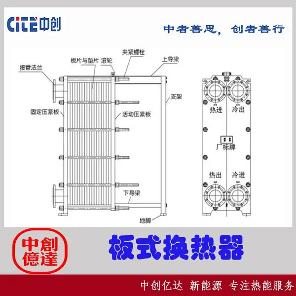 沈阳浴池专用板式换热器洗浴酒店温泉通用型