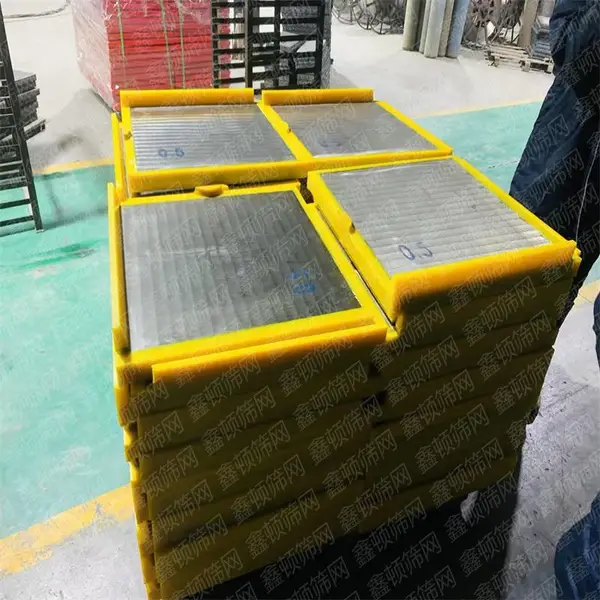 橡胶条缝筛板不锈钢煤泥条缝筛板挡水坝条缝筛板司马煤矿