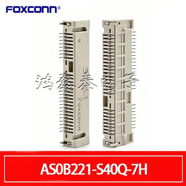 Foxcnn富士康 MINIPCIE 插座 H=4.0 52PIN 无线网卡插槽 0.8间距 AS0B221-S40Q-7H