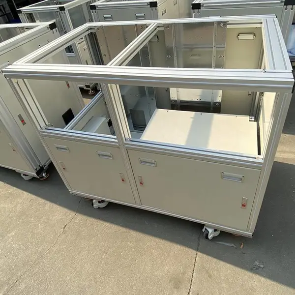 定制仪器设备框架机架 4040铝型材 小型机柜 专业设计