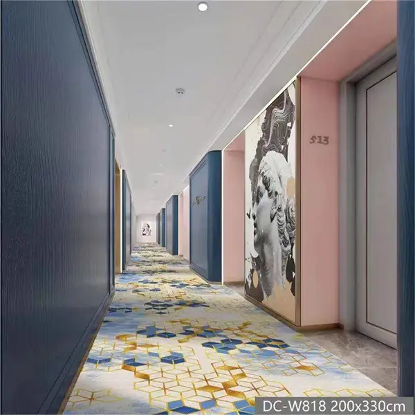 酒店 KTV 宴会厅整张大块印花办公地毯