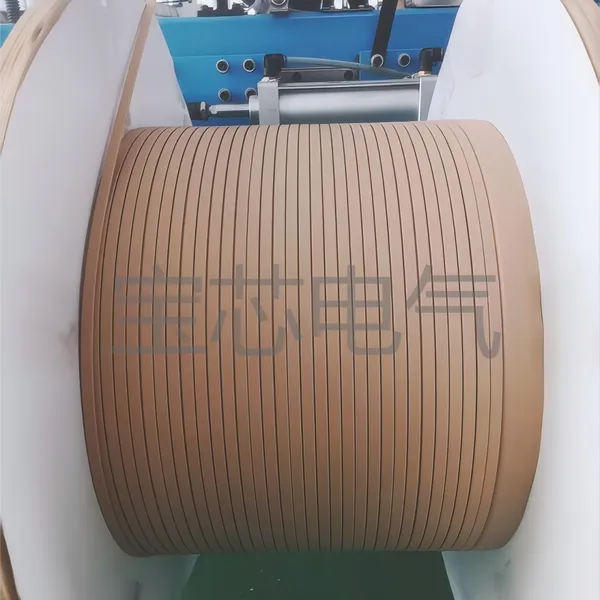 变压器用纸包铜扁线 纸包铝扁线生产厂家 ZB ZLB