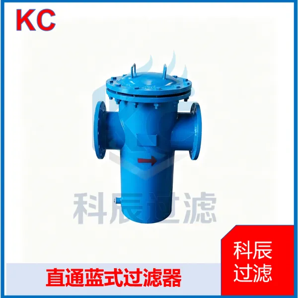 快开篮式过滤器 立式直通型 DN100 碳钢 石油炼化过滤设备