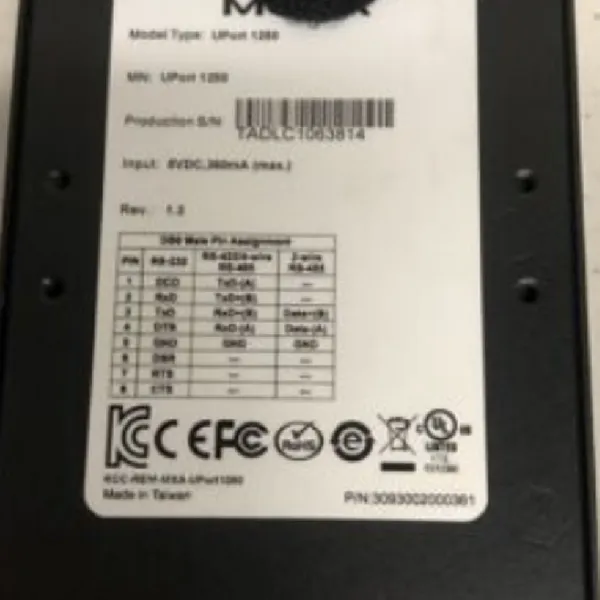 MOXA UPort1250 USBת2����RS-232/422/485ת����