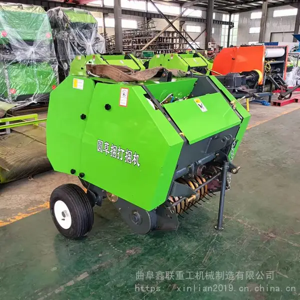 8070捡拾打捆机 鑫联秸秆牧草收获打包机 行走式流动加工效率高