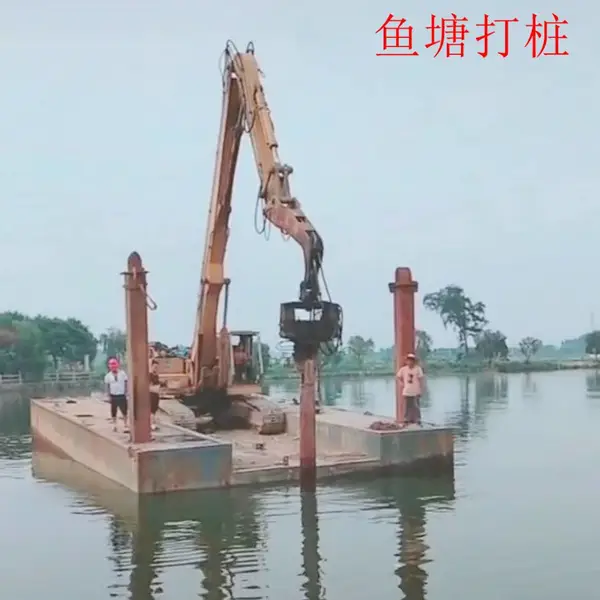云浮都杨镇桩机公司做管桩做地连墙做水上打桩公司说到就到