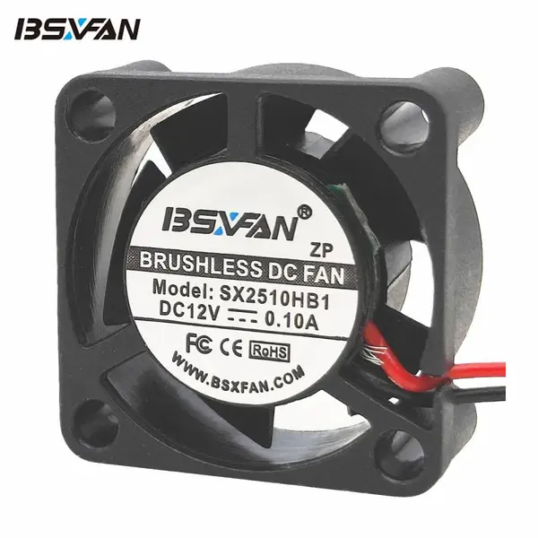 耐高温风扇 2510散热风扇 12V 24V 双滚珠 开关电源 LED灯具 防水风扇