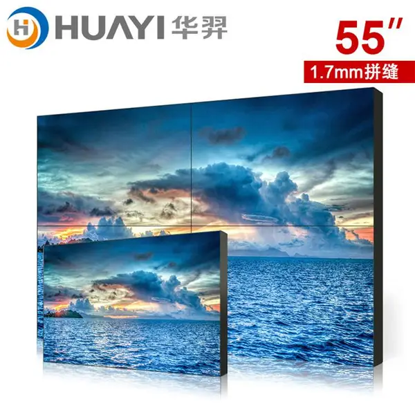 Һ��ƴ����Ļ����ǽ 55Ӣ��1.7mmƴ�����LCD���鰲����ع�����ʾ��