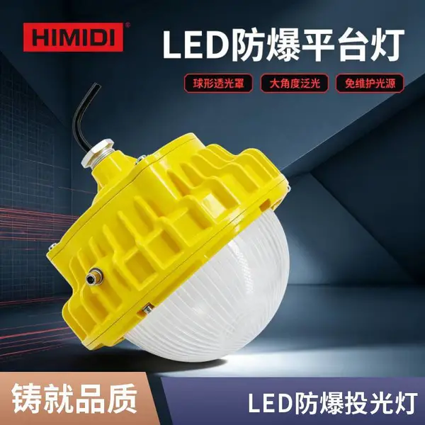 LED 防爆照明灯壁挂防爆灯吊杆式防爆灯车间工业防爆泛光灯