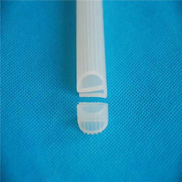 厂家直销e型密封硅胶条冷库门烤箱蒸柜门封密封条耐高温双e字胶条