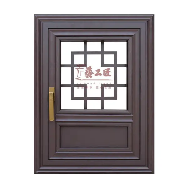 铝制新中式门窗 花格门窗 断桥门窗 外观精美 尺寸定制 易清洁