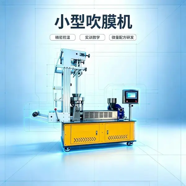 成中胜 小型吹膜机 吹塑料膜 用于包装 多重安全防护 院校实训专用