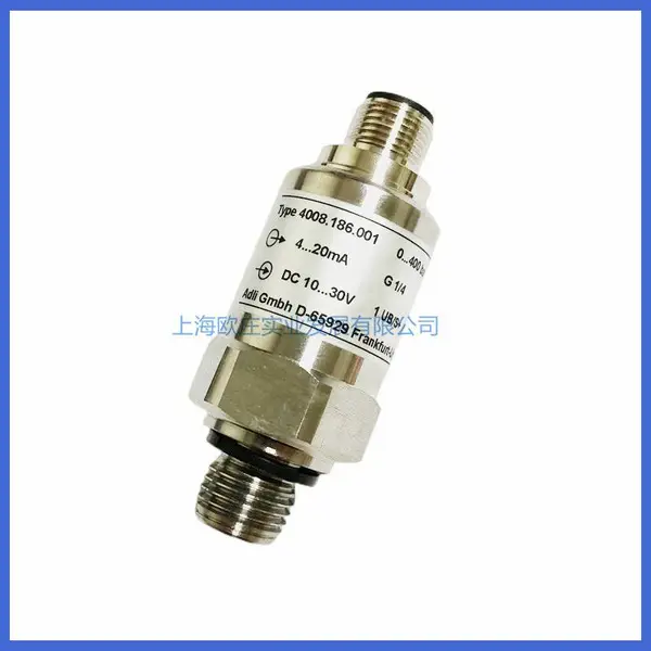 ADLI爱德里4008.186.001液压油压陶瓷压力变送器4-20mA/10V传感器0-400bar
