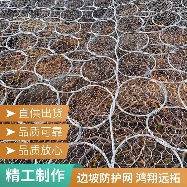 DO/08/300国标边坡防护网 山体主动防护网 防落石护坡网
