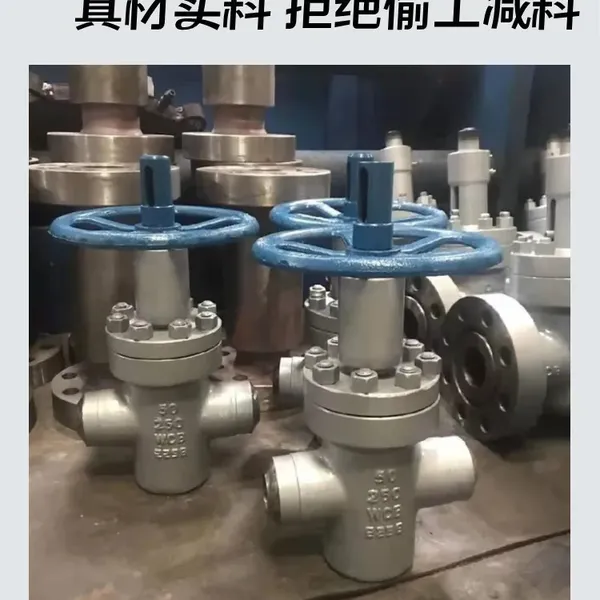 Z63Y耐冲蚀焊接平板闸阀 直通式平板闸阀 暗杆 南高阀门