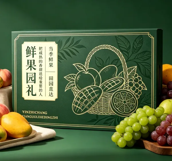 鲜果礼盒包装印刷制作