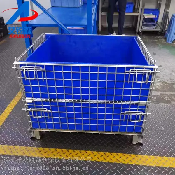 广州中空板仓储笼-中空板仓库笼-中空板仓储铁笼厂价批发