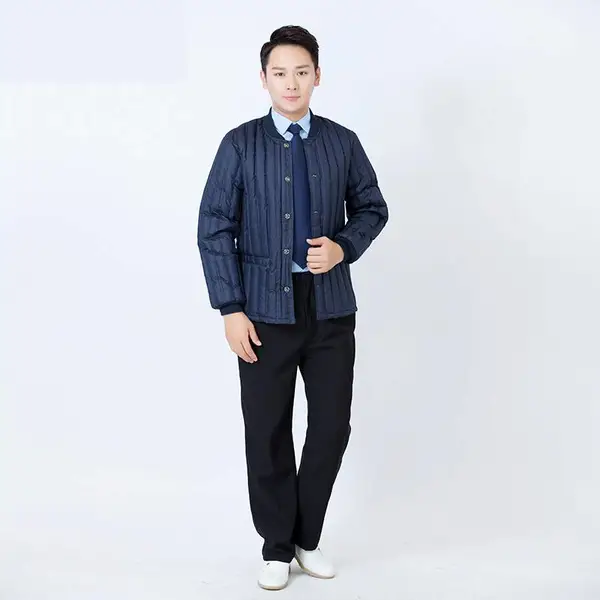 医院值班棉服医生短款棉衣医院冬装值班厚棉衣