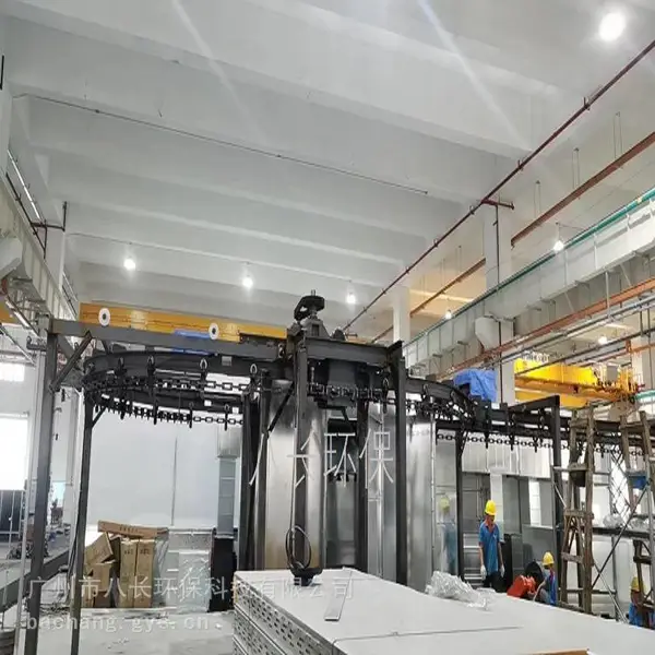 广州增城喷漆生产线 大工件涂装吊挂线设计 个性化定制