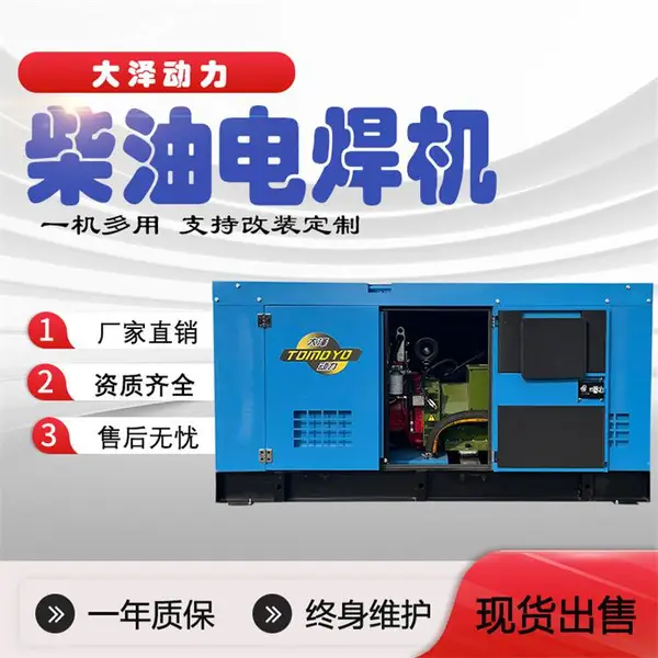 油田施工600A柴油发电电焊机