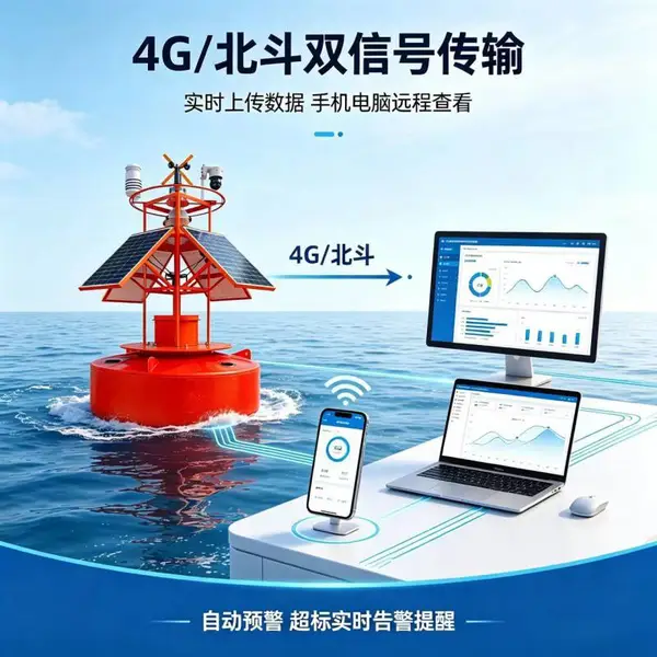 浮标水质监测站 水质浮标站 河道水质在线监测系统 BYQL-MFB 碧野千里