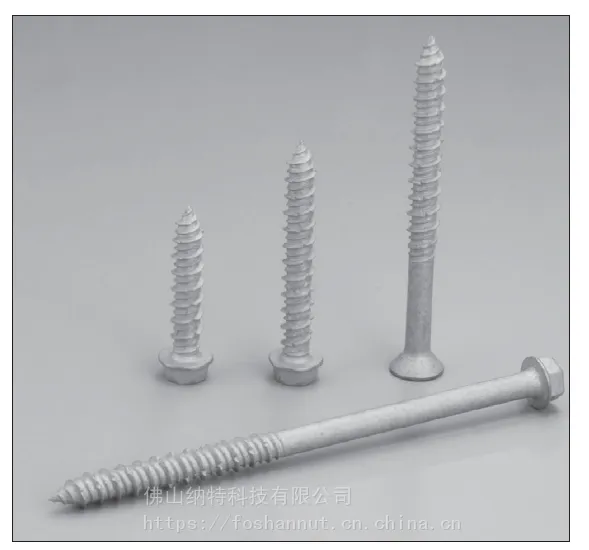 ELCO 铁镀锌自攻螺钉Crete-Flex® SS4,EMF系列