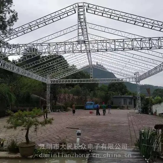 展览会搭建桁架 户外防风会议背景展示架 质量好使用期限长
